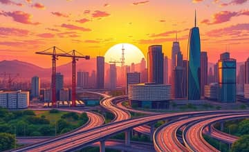 Investir em Infraestrutura: Ganhando com o Crescimento Urbano